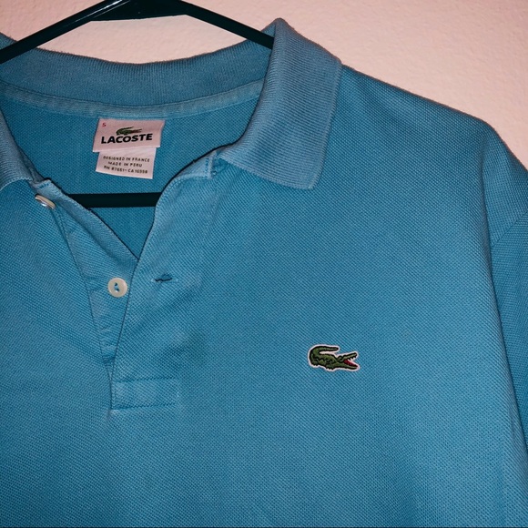 2 Pre-Owned Lacoste Polos Size 5/Large - Picture 7 of 7